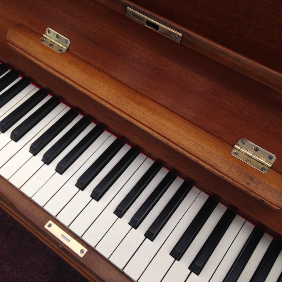 John Malcom upright piano